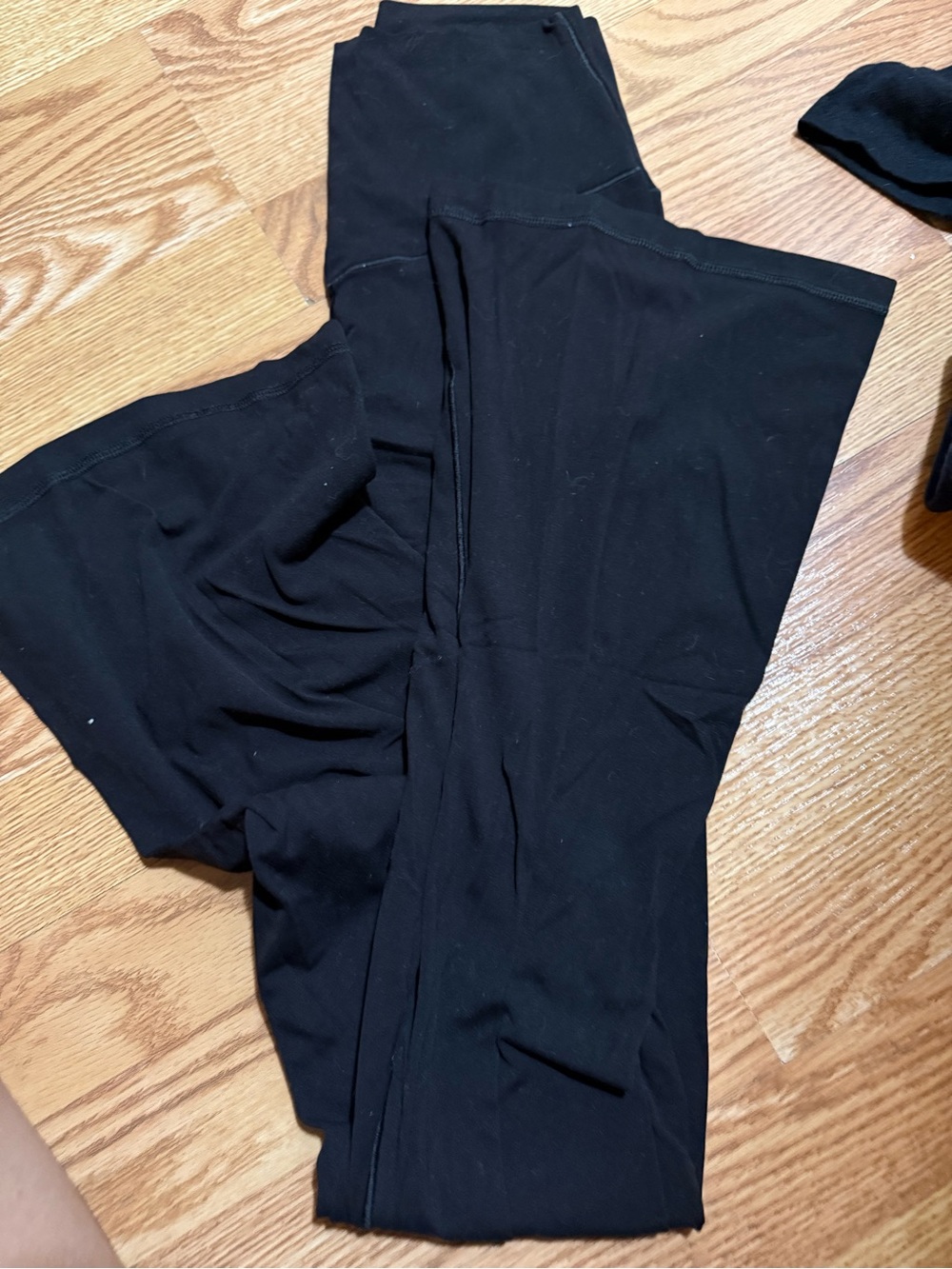 aerie Black Flare Leggings